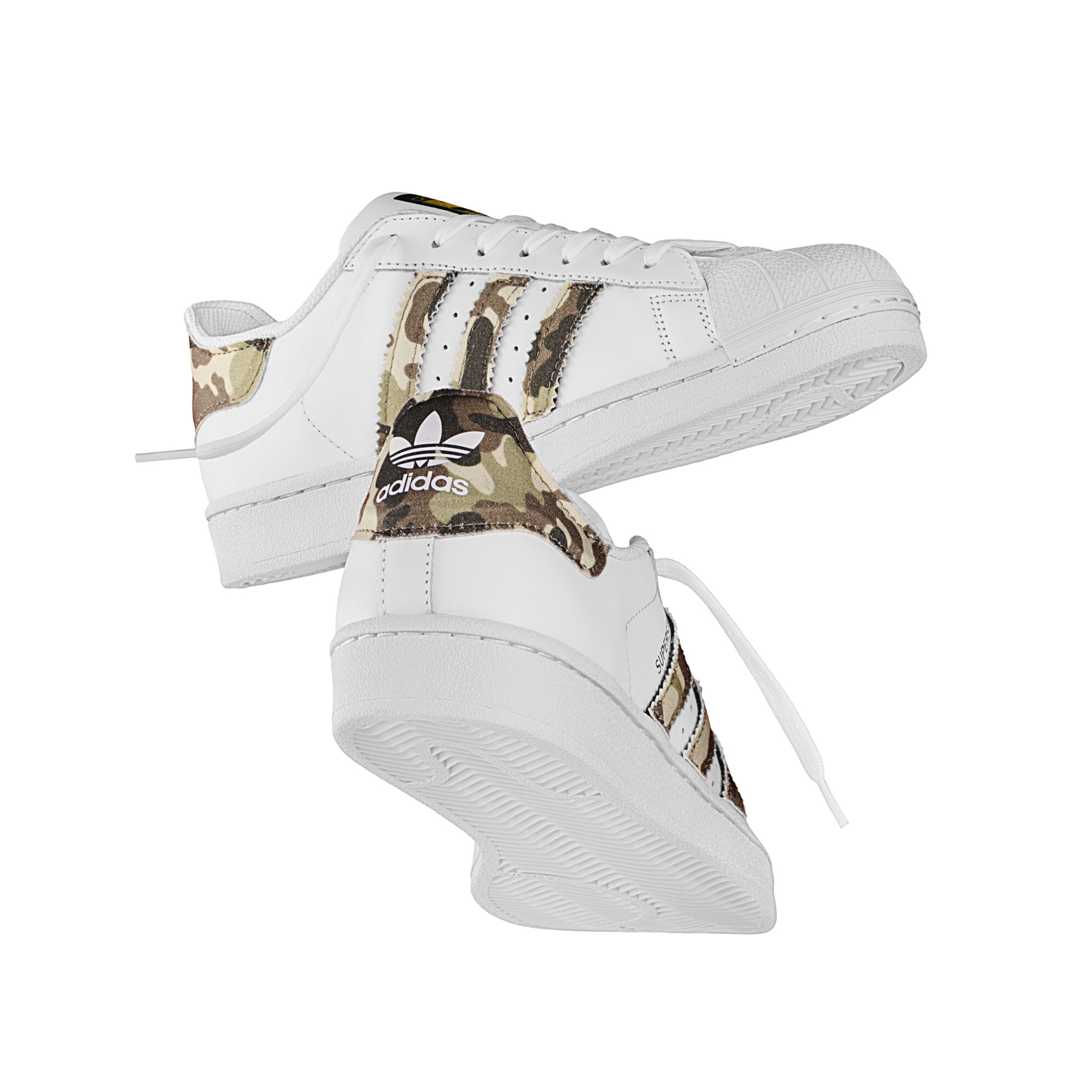 superstar always adidas sneakers personalizzate camouflage da dressed