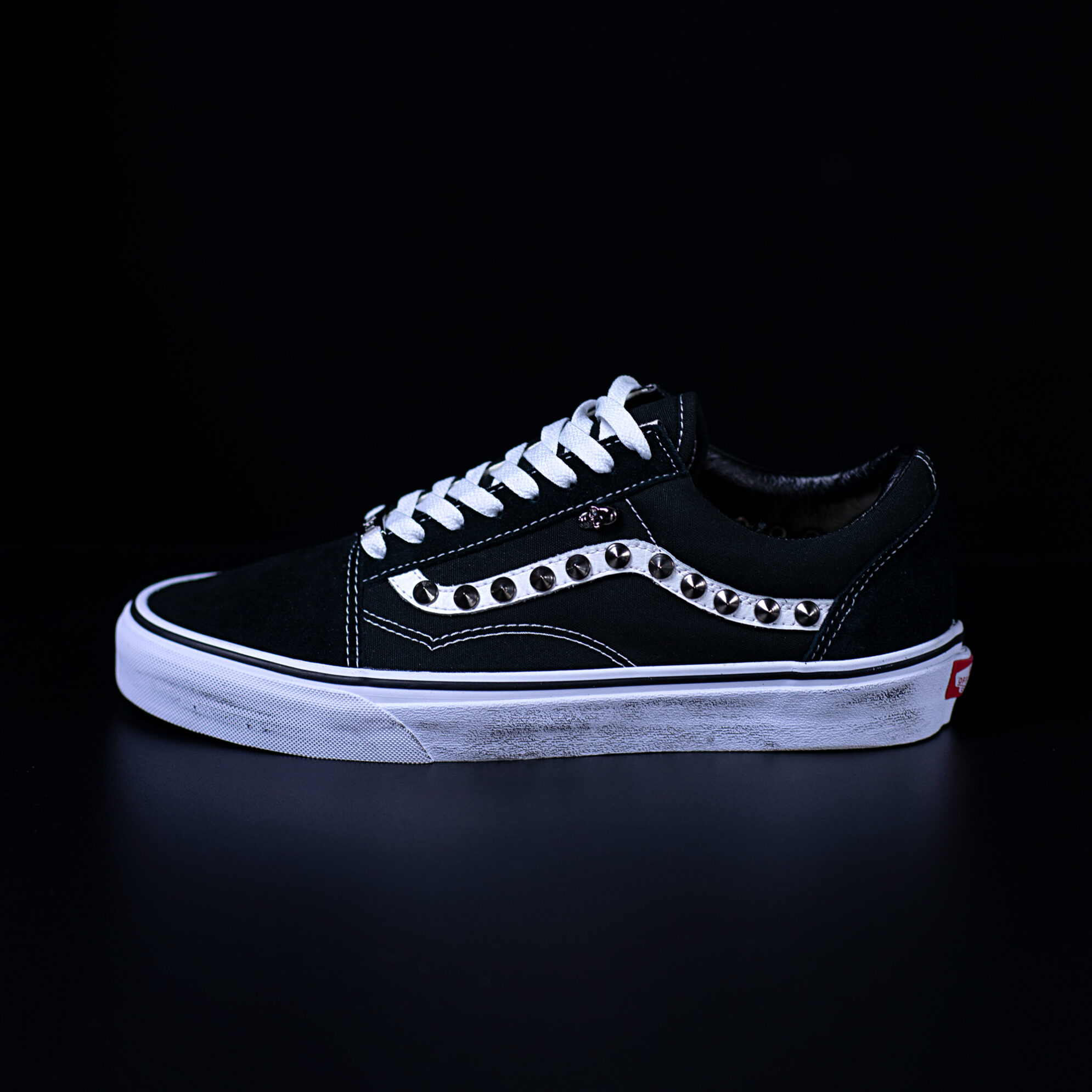 vans don't start now old skool sneakers personalizzate da dressed