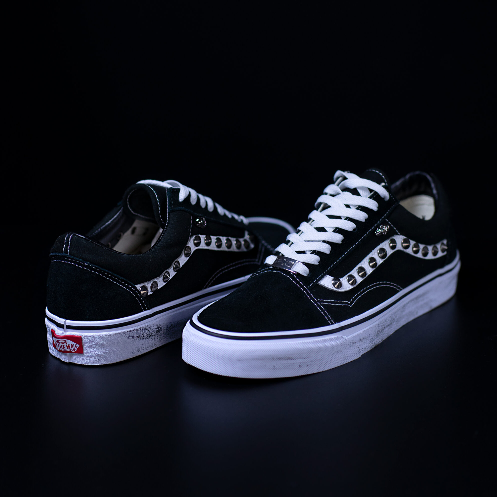 vans don't start now old skool sneakers personalizzate da dressed