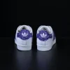 superstar lavender adidas sneakers personalizzate glitter viola da dressed